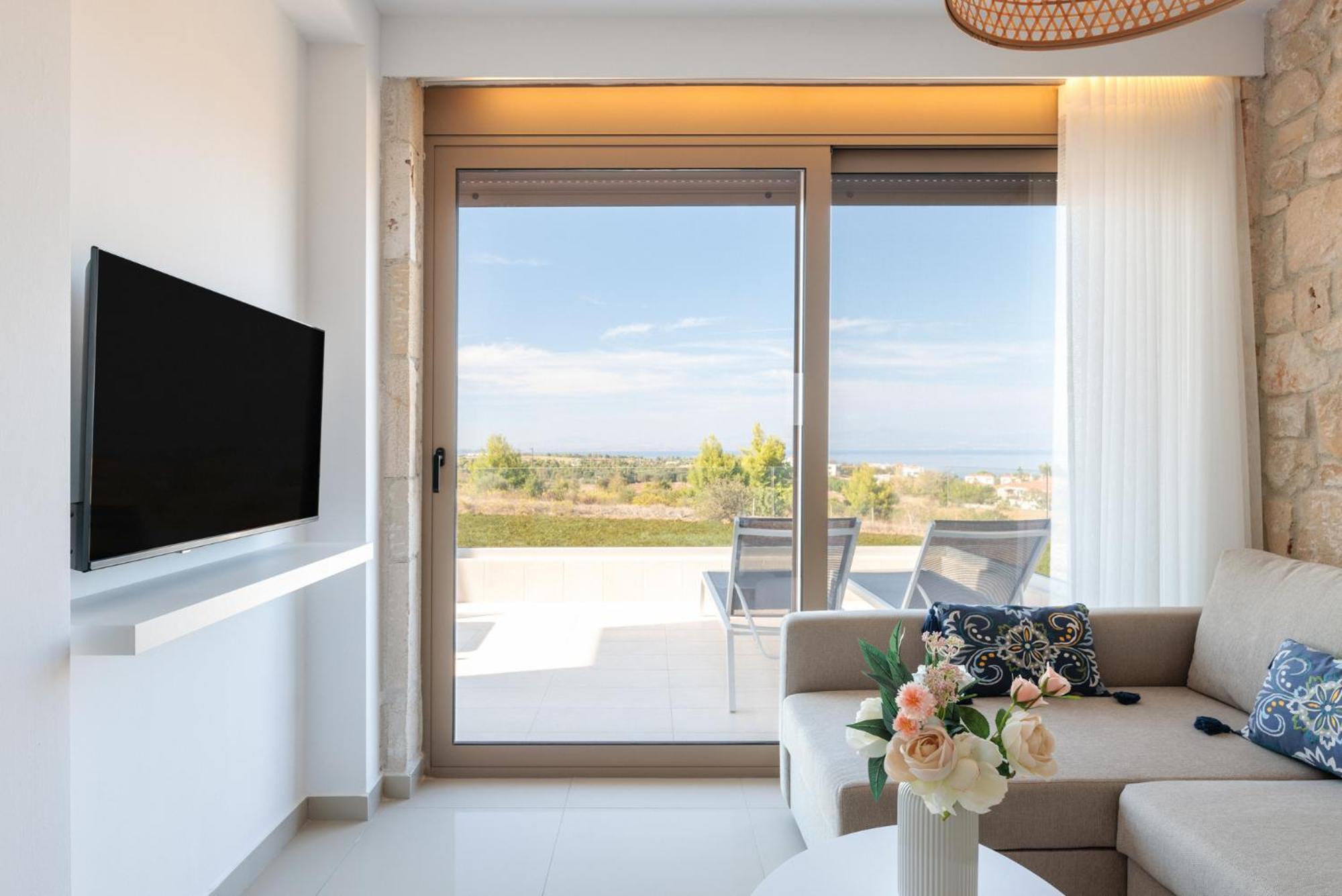 Anna Mare Luxury Apartments อาฟิโตส ภายนอก รูปภาพ